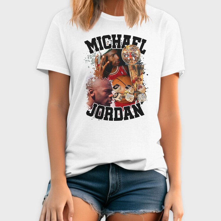 Vintage Jordan, Tricou Barbati (Unisex)