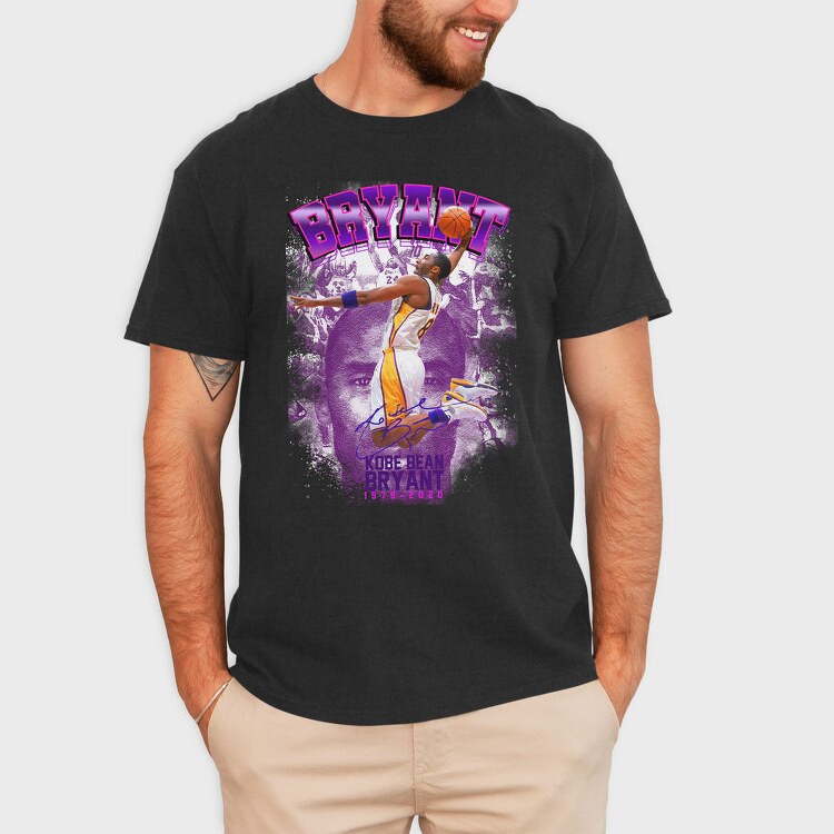 Kobe Bryant Dunk Splash, Tricou Barbati (Unisex)
