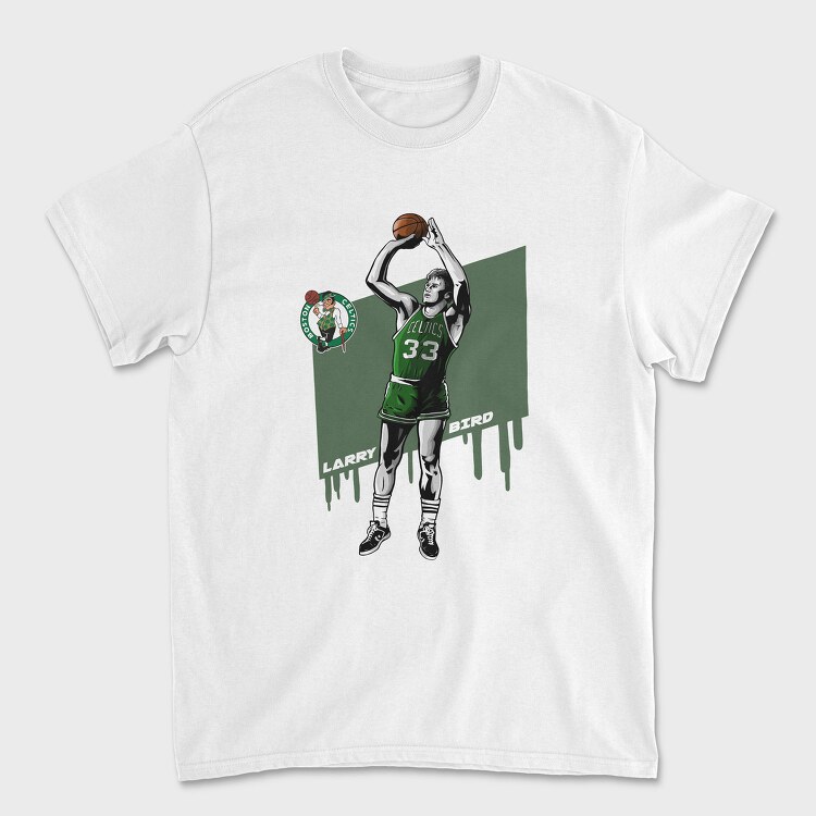 LARRY BIRD Art1, Tricou Barbati (Unisex)