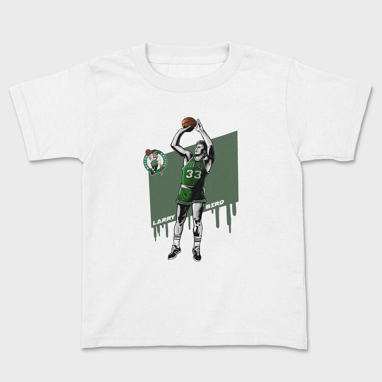 LARRY BIRD Art1, Tricou Copii