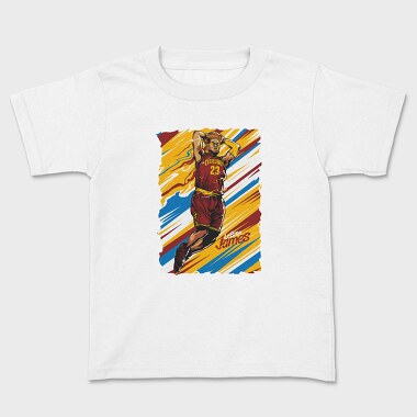 LEBRON J Dunk, Tricou Copii