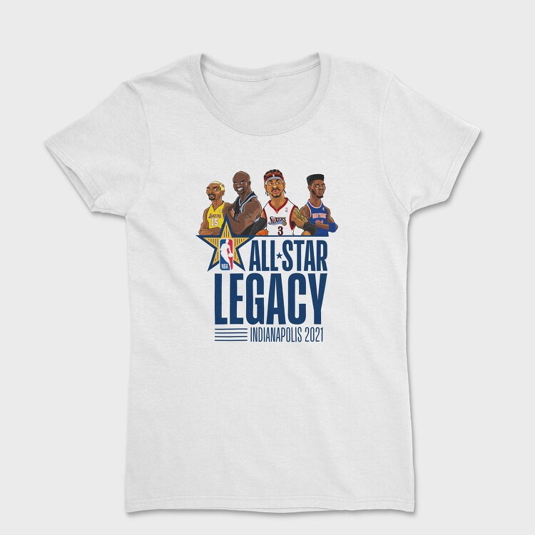 NBA ALL STAR LEGACY, Tricou Femei