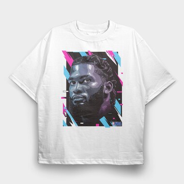 NBA Art2, Tricou Oversize Barbati (Unisex)