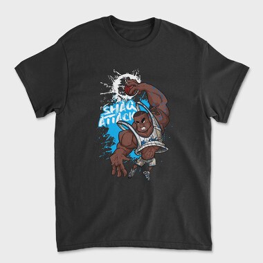 SHAQ ATTACK, Tricou Barbati (Unisex)