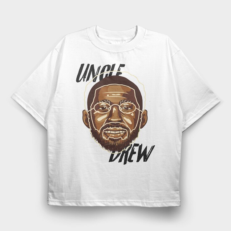 UNCLE DREW KI, Tricou Oversize Barbati (Unisex)