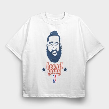 BAERD GANG Harden, Tricou Oversize Barbati (Unisex)