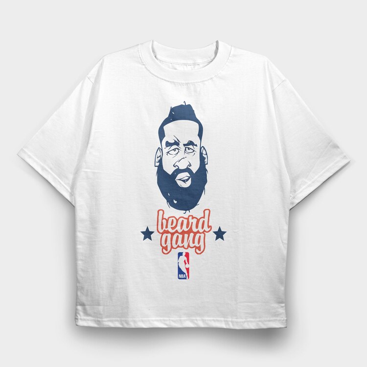 BAERD GANG Harden, Tricou Oversize Barbati (Unisex)