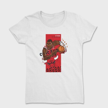 D ROSE Bulls, Tricou Femei