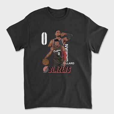 DAMIAN LILLARD, Tricou Barbati (Unisex)