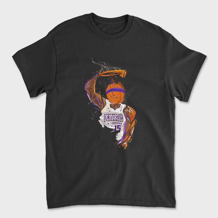 DEMARCUS COUSINS Art design1, Tricou Barbati (Unisex)
