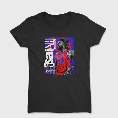ISAIAH STEWART Art, Tricou Femei