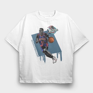 ISAIAH THOMAS Art1, Tricou Oversize Barbati (Unisex)