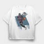 ISAIAH THOMAS Art1, Tricou Oversize Barbati (Unisex)