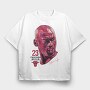 JORDAN Bust Art, Tricou Oversize Barbati (Unisex)