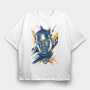 KD, Tricou Oversize Barbati (Unisex)