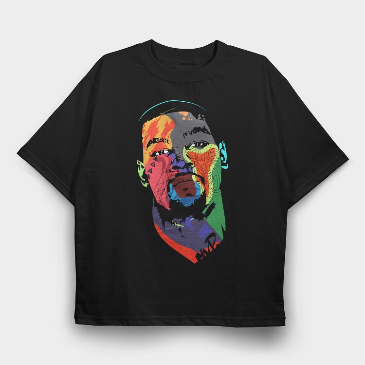 KEVIN D, Tricou Oversize Barbati (Unisex)