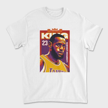 KING JAMES 3, Tricou Barbati (Unisex)