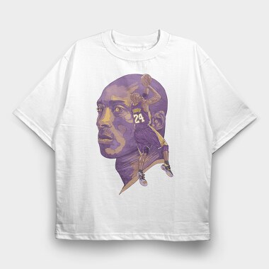 KOBE Art3, Tricou Oversize Barbati (Unisex)