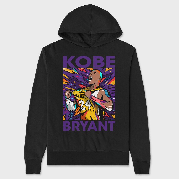 KOBE BRYANT Art4, Hanorac Oversize Barbati (Unisex)
