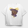 KOBE MAMBA, Tricou Oversize Barbati (Unisex)