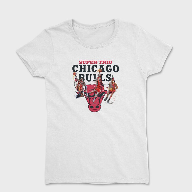 SUPER TRIO Bulls, Tricou Femei