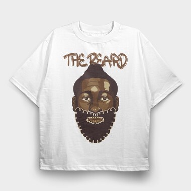 THE BEARD, Tricou Oversize Barbati (Unisex)