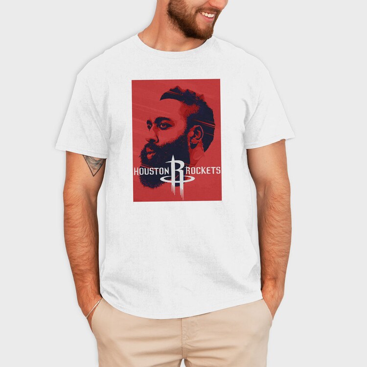 HARDEN Houston, Tricou Barbati (Unisex)