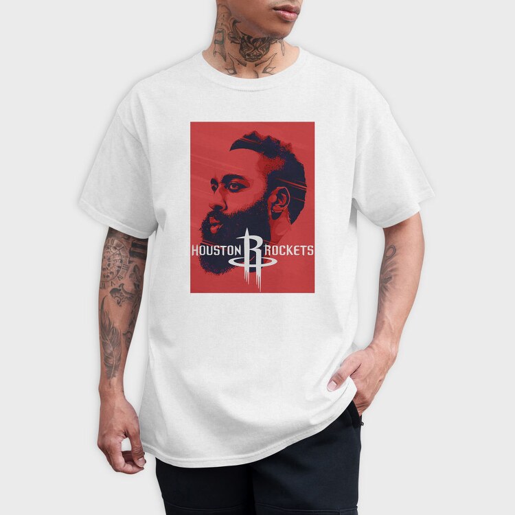 HARDEN Houston, Tricou Barbati (Unisex)