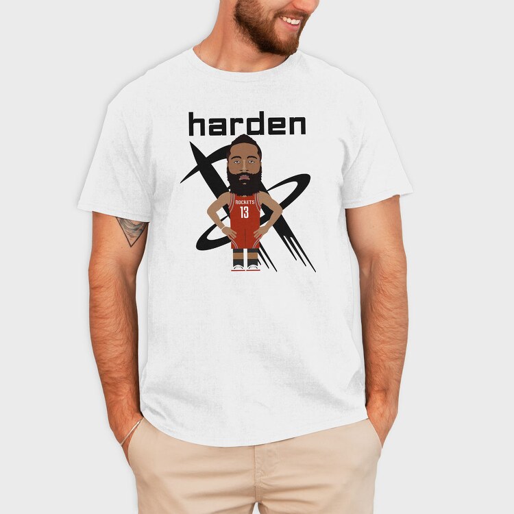 HARDEN Rockets, Tricou Barbati (Unisex)