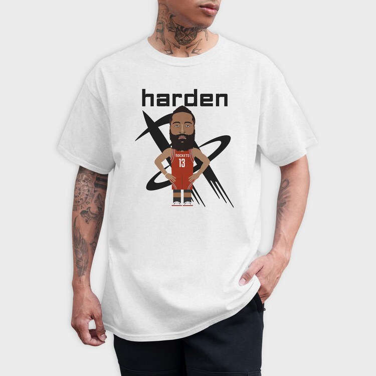 HARDEN Rockets, Tricou Barbati (Unisex)