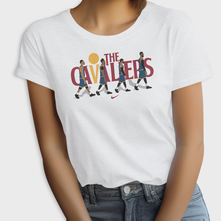 CAVALIERS, Tricou Femei