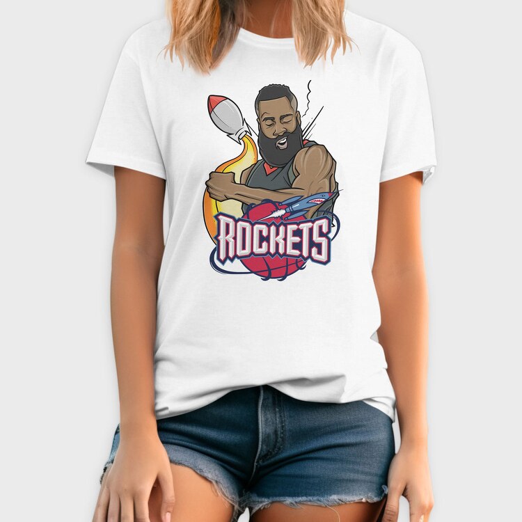 HARDEN The Rocket Man, Tricou Barbati (Unisex)