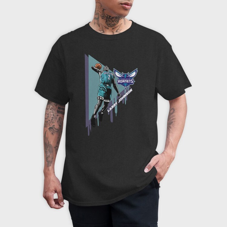 LARRY JOHNSON Art1, Tricou Barbati (Unisex)