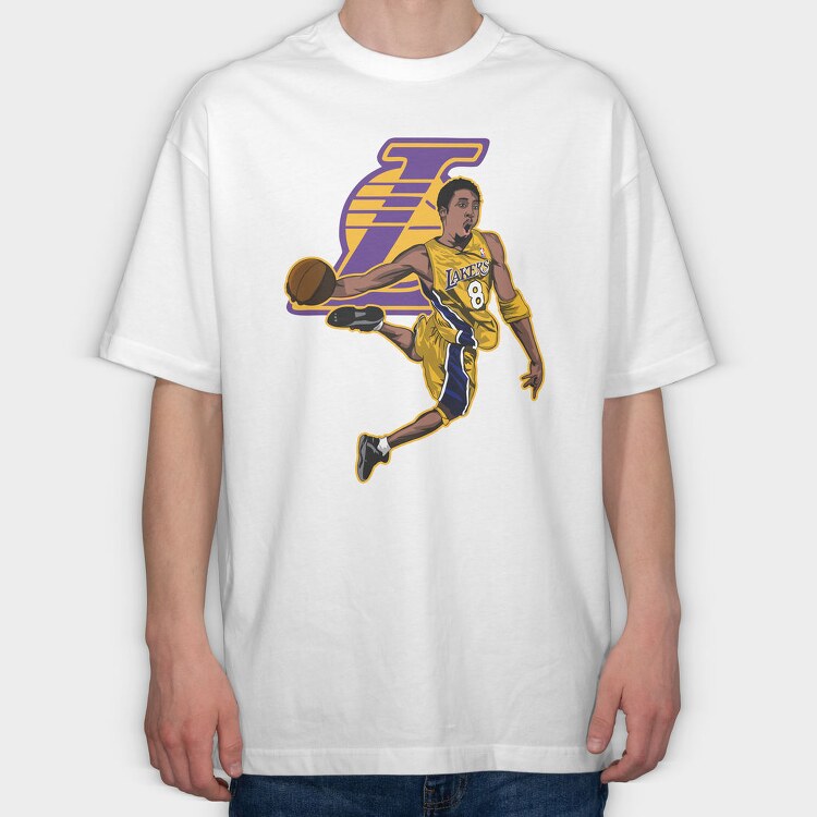 KOBE Dunk2, Tricou Oversize Barbati (Unisex)