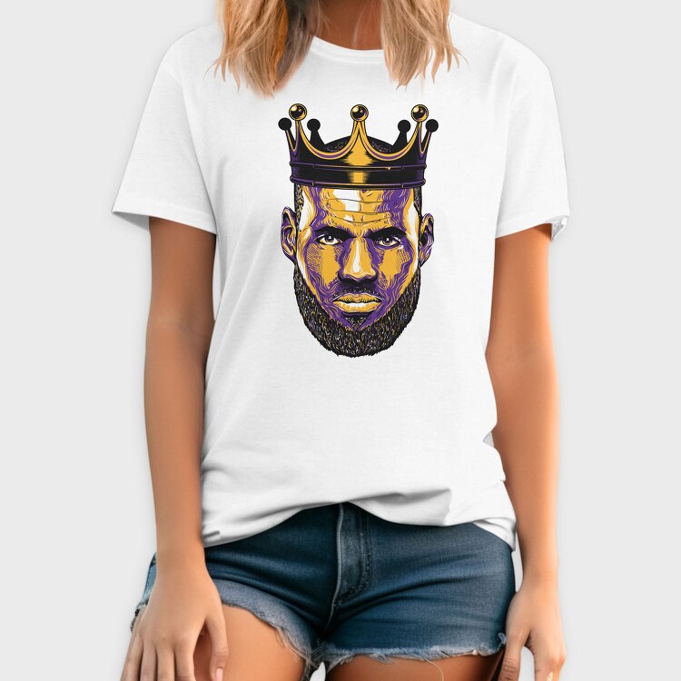 KING JAMES 1, Tricou Barbati (Unisex)