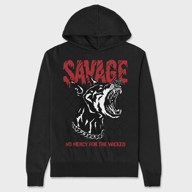 Savage 2, Hanorac Oversize Barbati (Unisex)