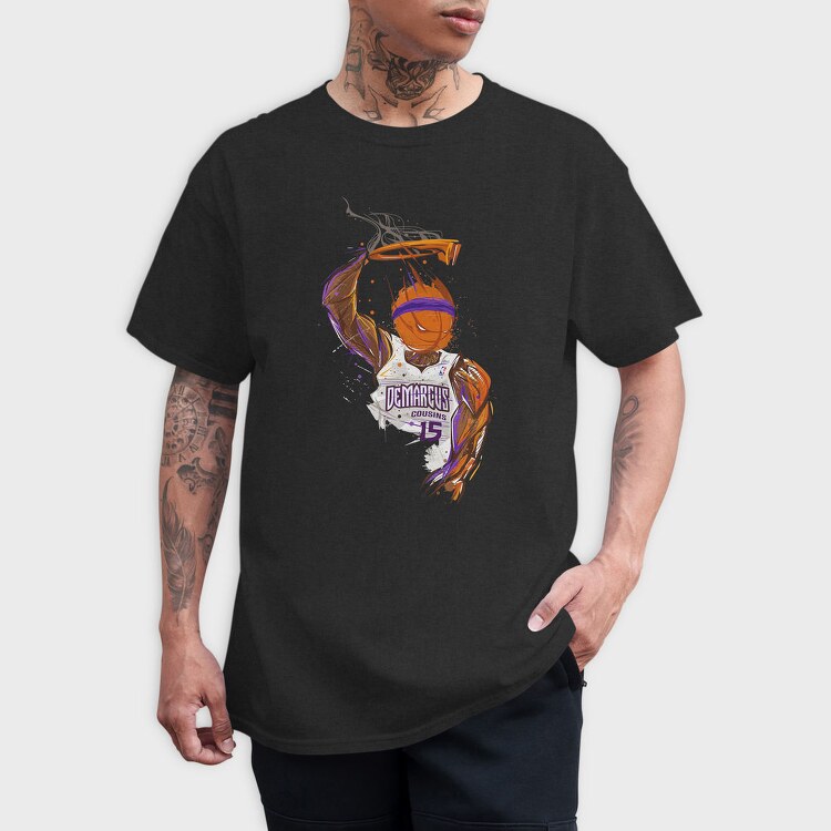 DEMARCUS COUSINS Art design1, Tricou Barbati (Unisex)