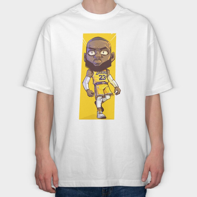 LJ Art2, Tricou Oversize Barbati (Unisex)