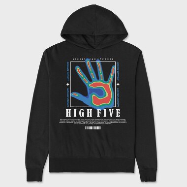 High Five 2, Hanorac Oversize Barbati (Unisex)