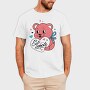 Ew People Pink Teddy, Tricou Barbati (Unisex)