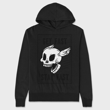 Hanorac Barbati (Unisex), Fast Skull