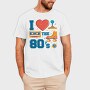 I Love the 80 S, Tricou Barbati (Unisex)