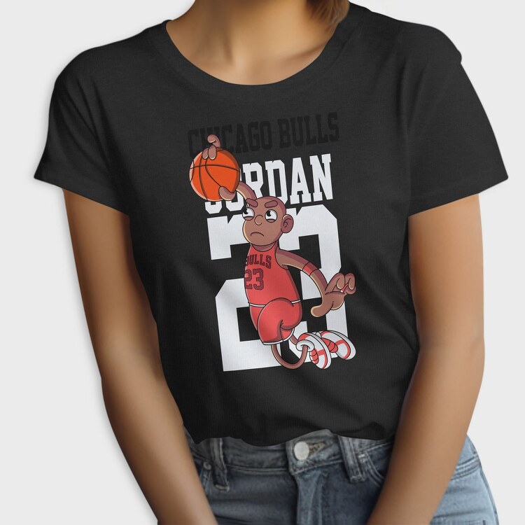 JORDAN Cartoon Art, Tricou Femei