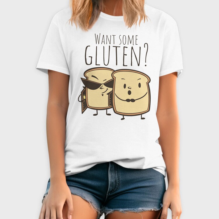 Toasts Gluten, Tricou Barbati (Unisex)