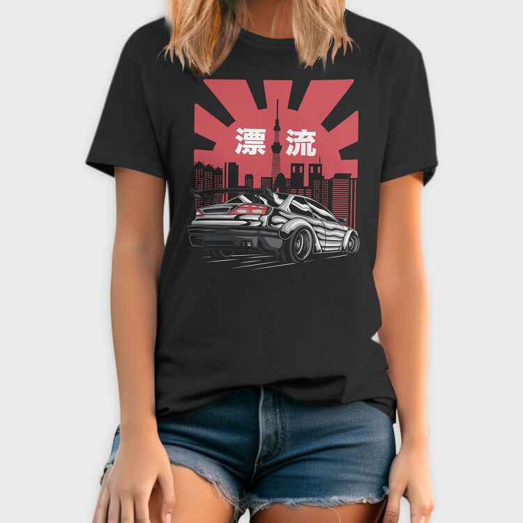 Tokyo Drift Sunset, Tricou Barbati (Unisex)