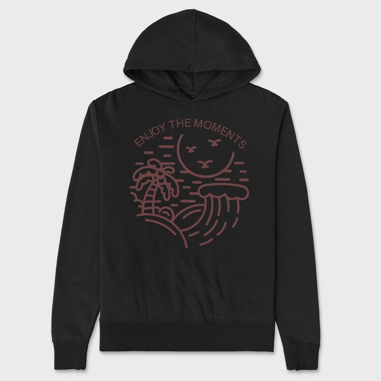 Enjoy the Moments, Hanorac Oversize Barbati (Unisex)