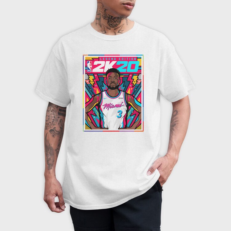 MIAMI WADE 2K20, Tricou Barbati (Unisex)