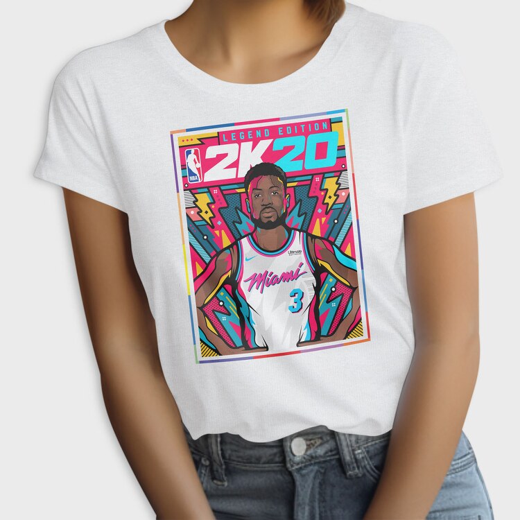 MIAMI WADE 2K20, Tricou Femei