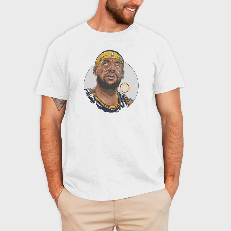 THE KING LJ, Tricou Barbati (Unisex)