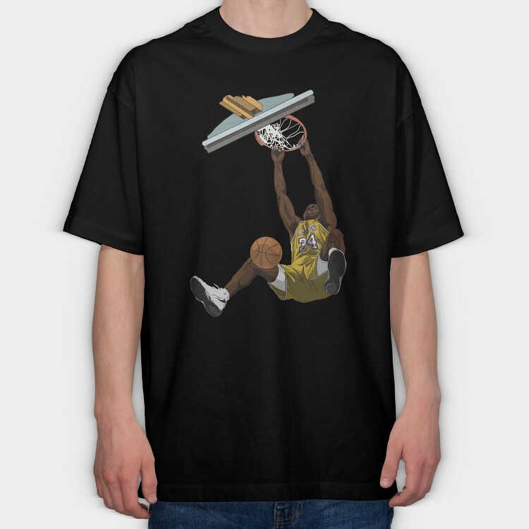 SHAQUILLE O NEAL Art1, Tricou Oversize Barbati (Unisex)